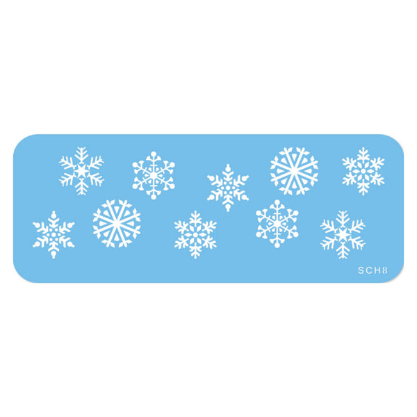 JEM Christmas Snowflake Cake Decorating Stencil